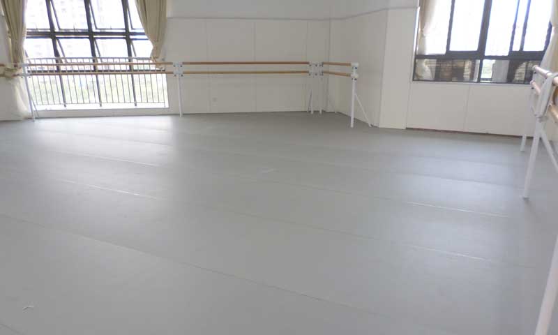 舞蹈房裝修時，舞蹈地膠該如何選擇？