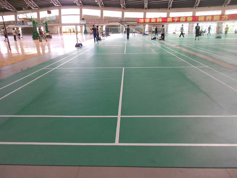 羽毛球国产香蕉视频不僅要質量過關更要鋪裝好