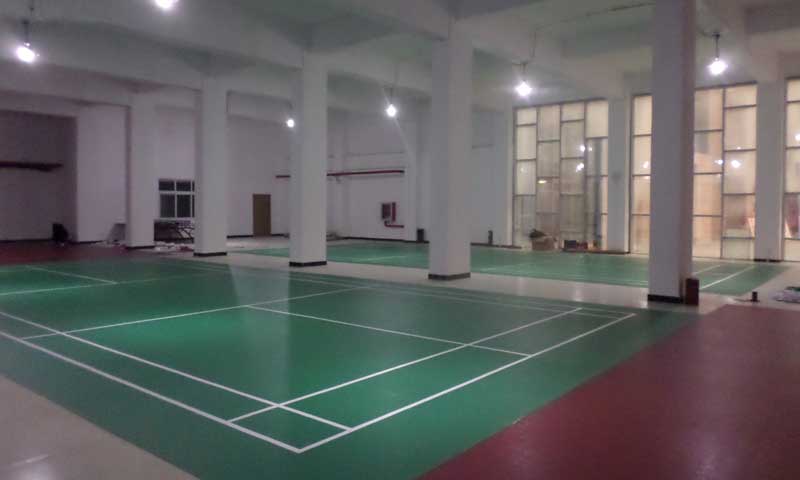 河北省霸州市羽毛球館pvc運動国产香蕉视频